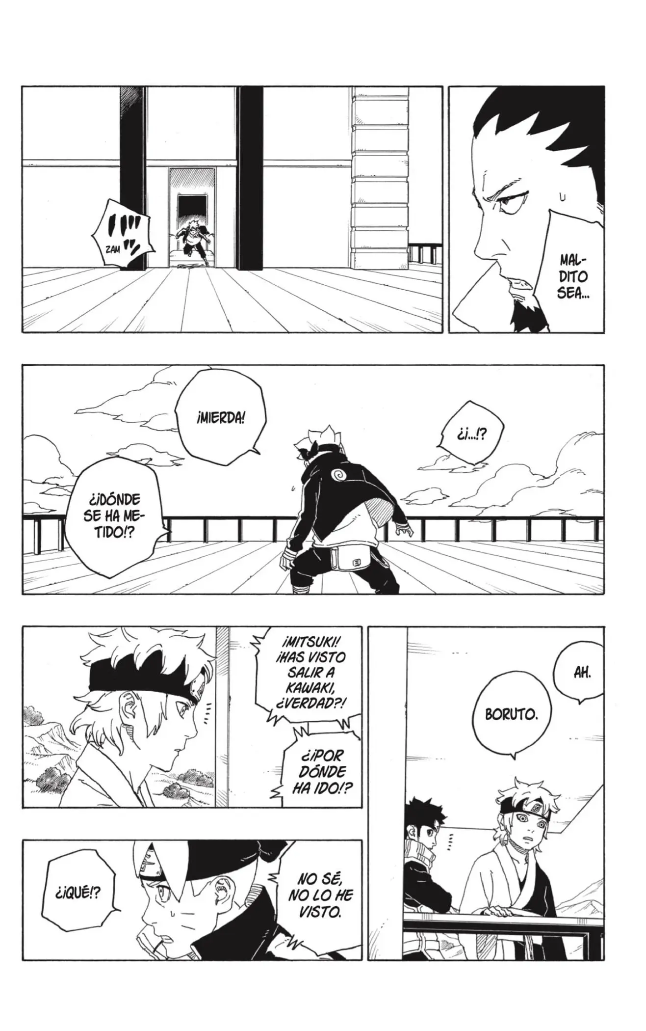 Boruto capítulo 77, página 8