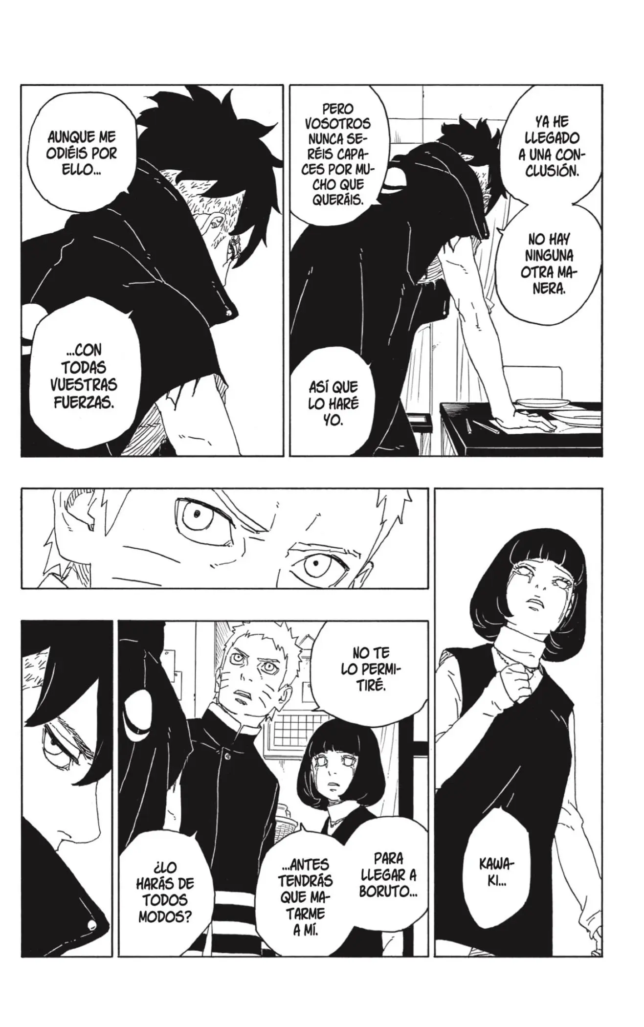 Boruto capítulo 77, página 38