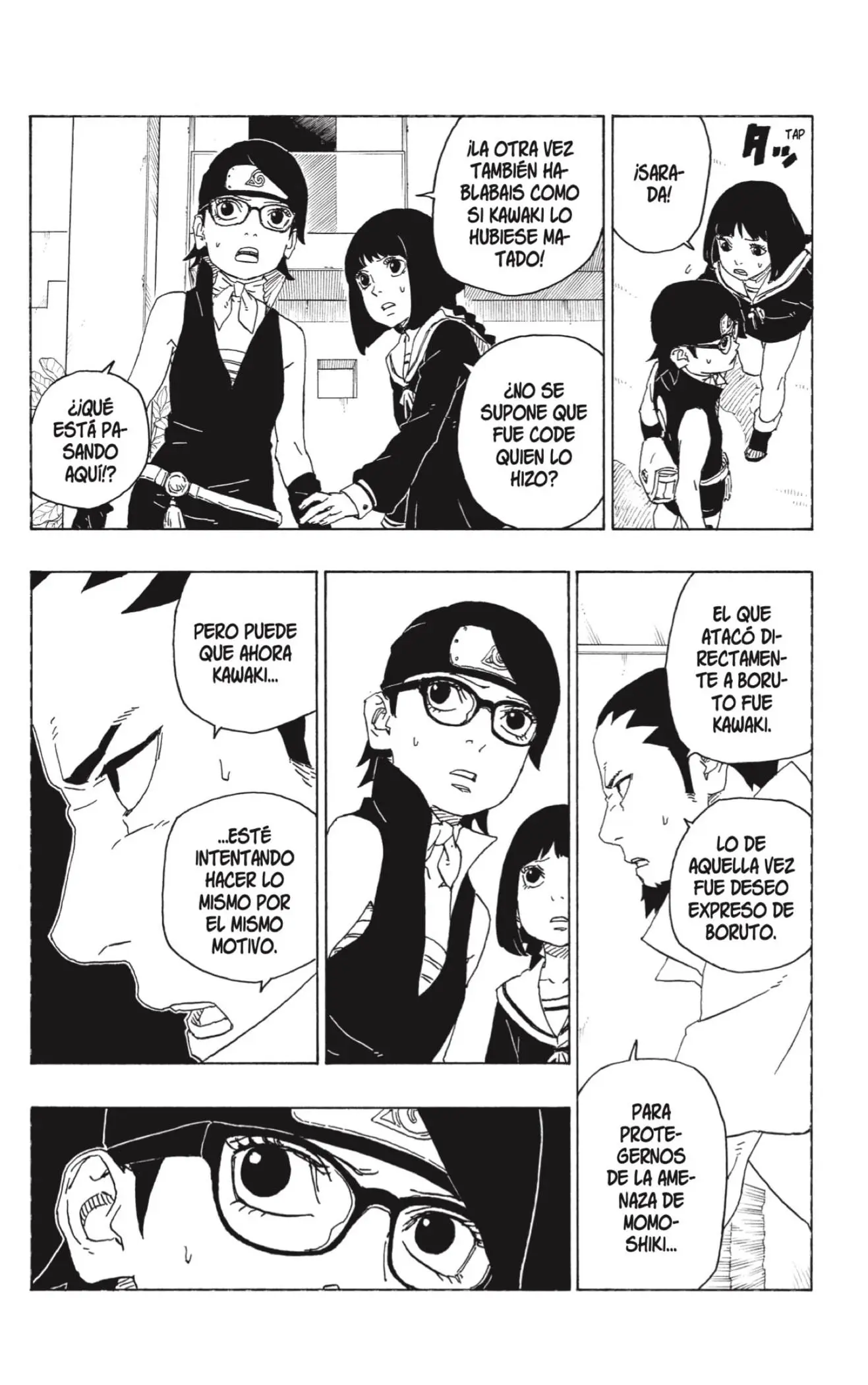 Boruto capítulo 78, página 9