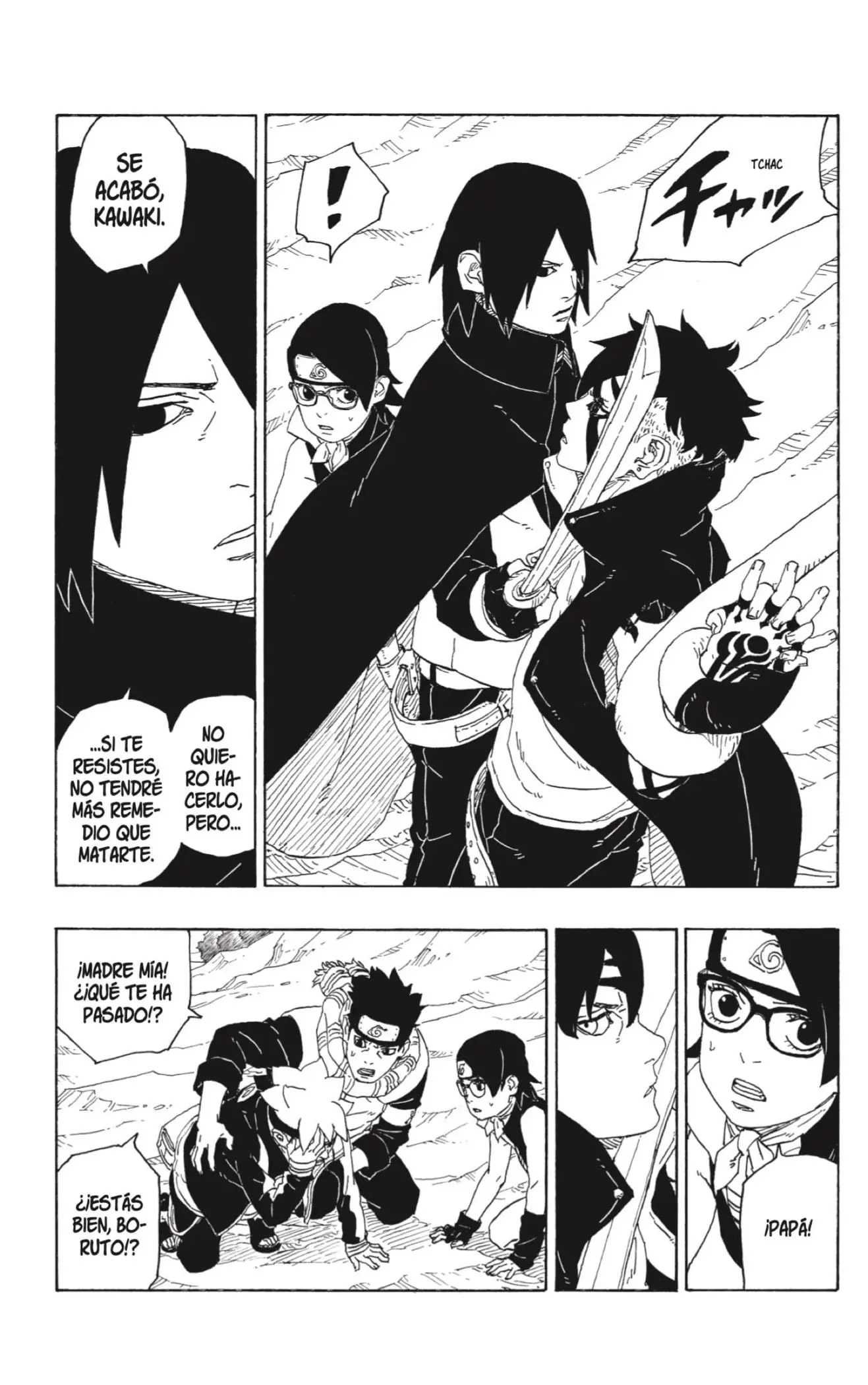 Boruto capítulo 78, página 34