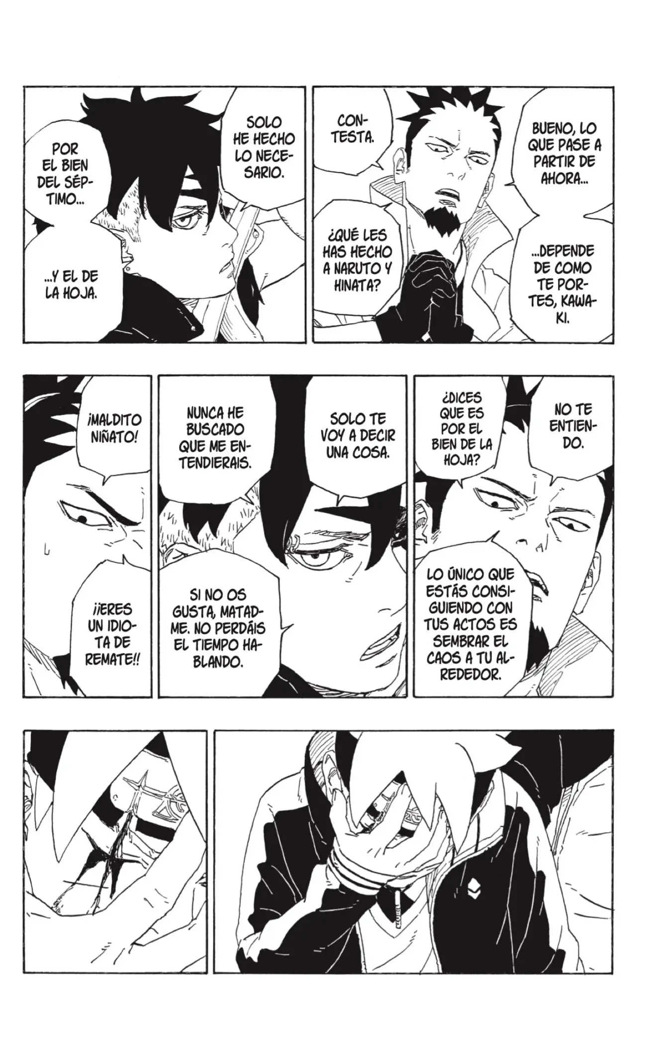 Boruto capítulo 78, página 35