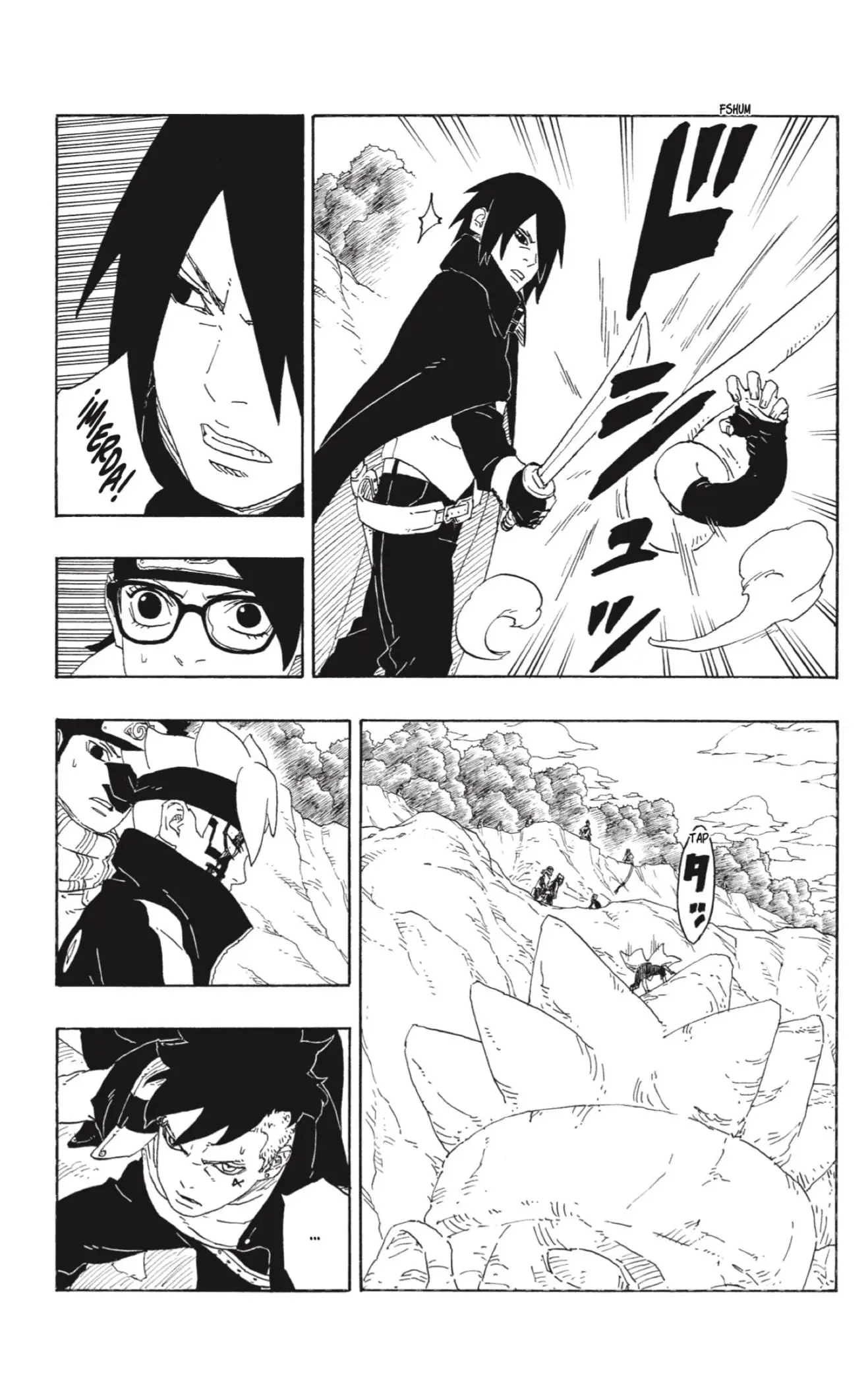 Boruto capítulo 78, página 38