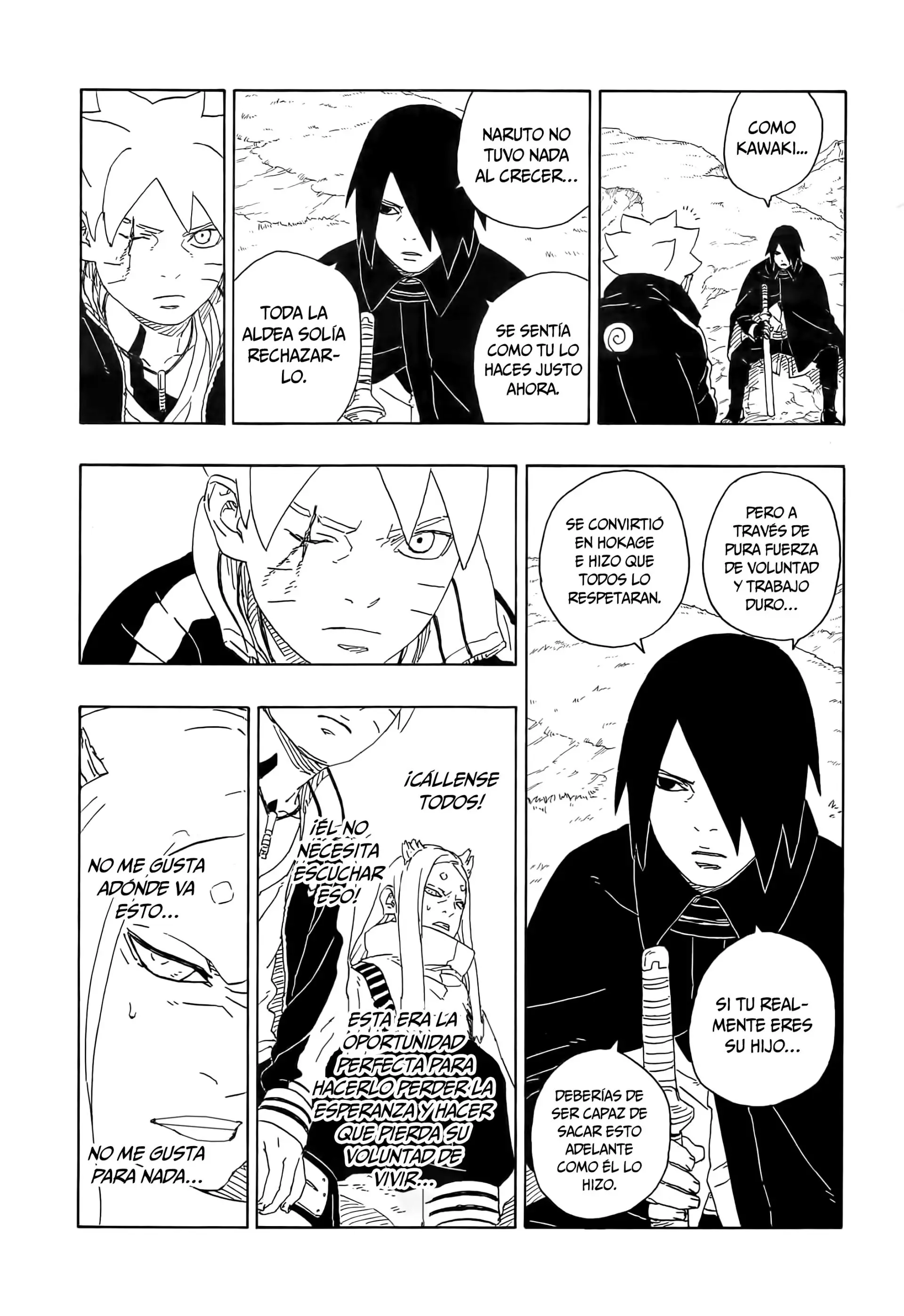 Boruto capítulo 80, página 34