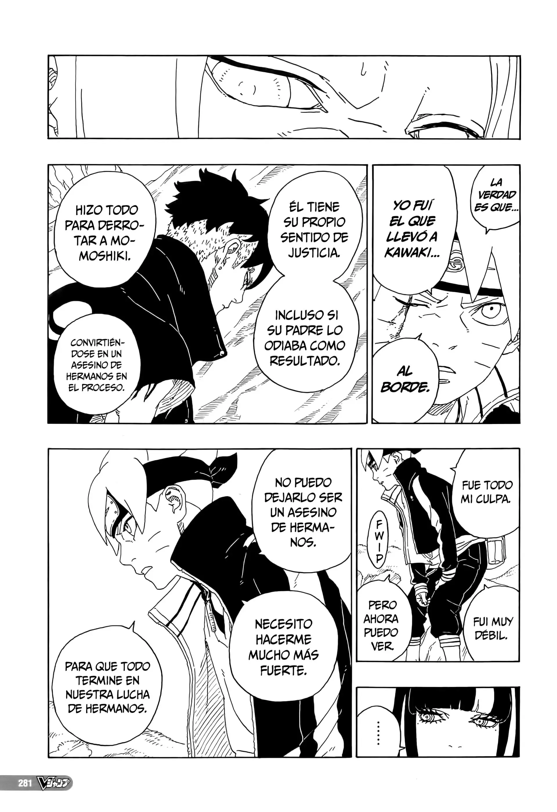 Boruto capítulo 80, página 36