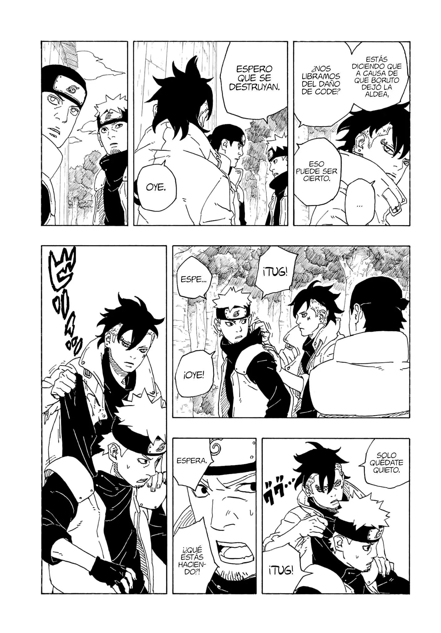 Boruto capítulo 81, página 33
