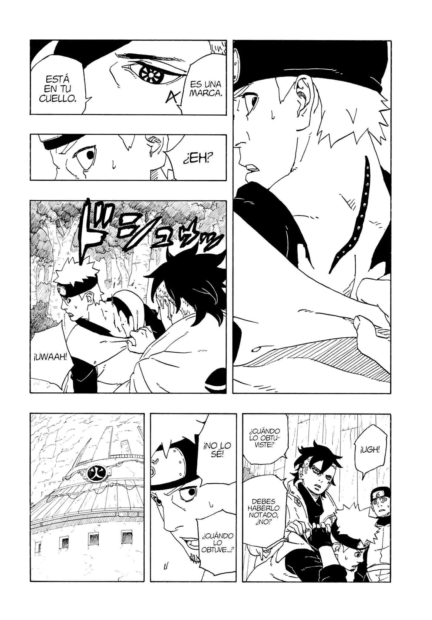 Boruto capítulo 81, página 34
