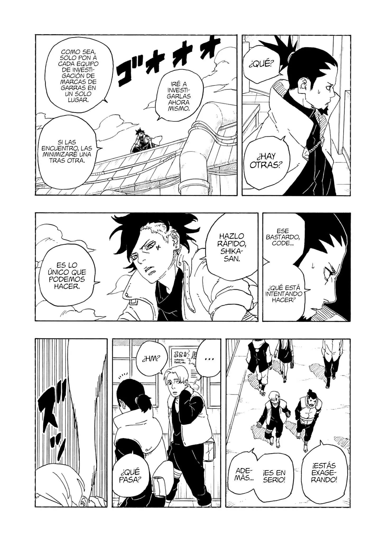 Boruto capítulo 81, página 35