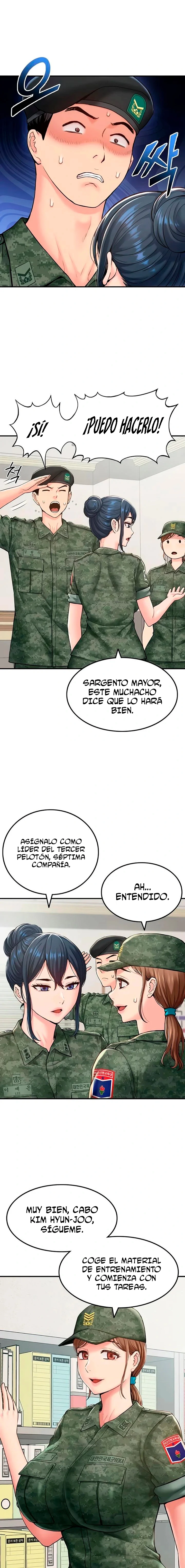 Centro de entrenamiento de reclutas femeninas capítulo 1, página 15