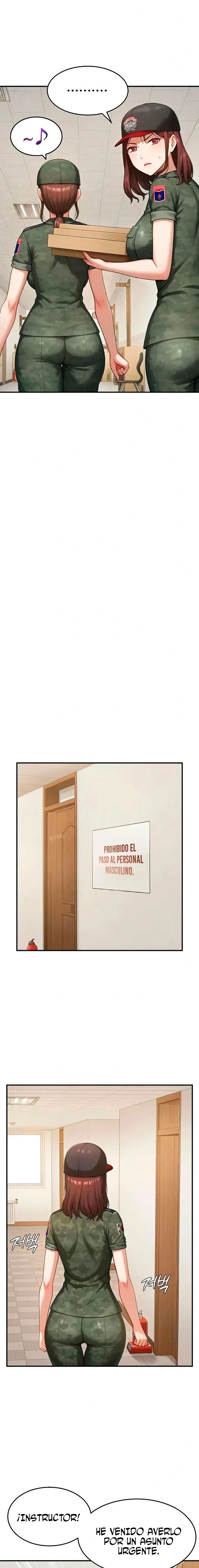 Centro de entrenamiento de reclutas femeninas capítulo 13, página 19