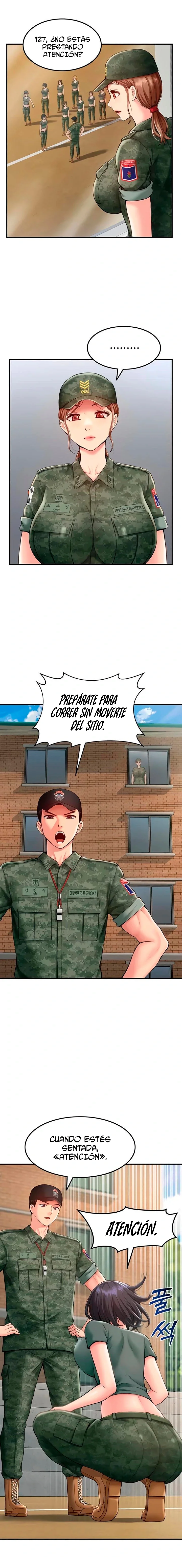 Centro de entrenamiento de reclutas femeninas capítulo 2, página 11