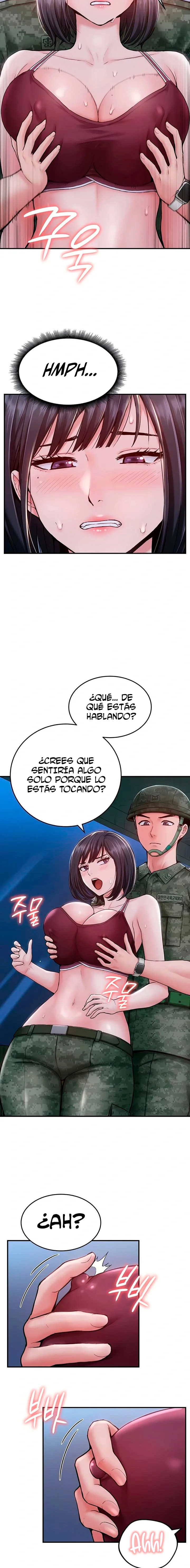 Centro de entrenamiento de reclutas femeninas capítulo 3, página 17