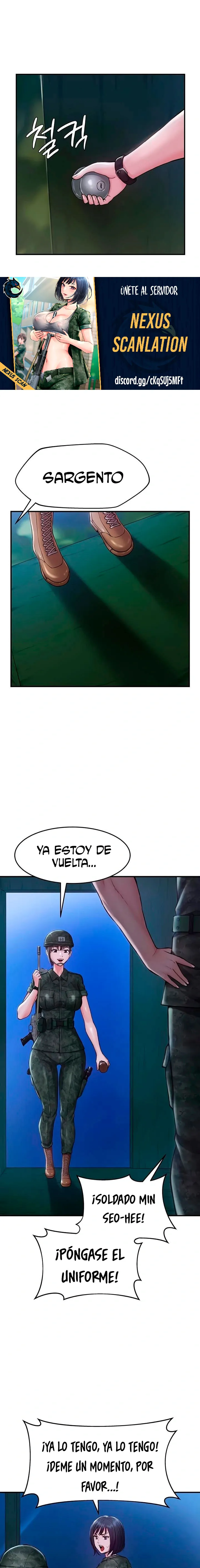 Centro de entrenamiento de reclutas femeninas capítulo 6, página 3