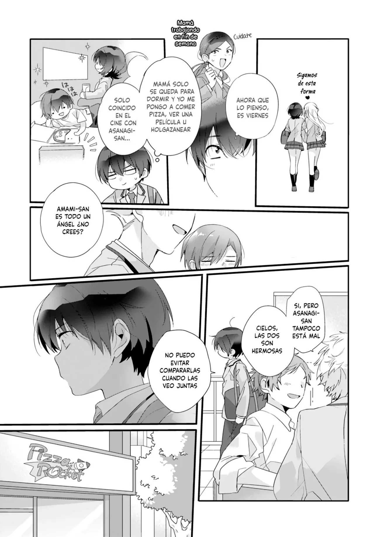 Class de 2-banme ni Kawaii Onnanoko to Tomodachi ni Natta capítulo 1, página 14