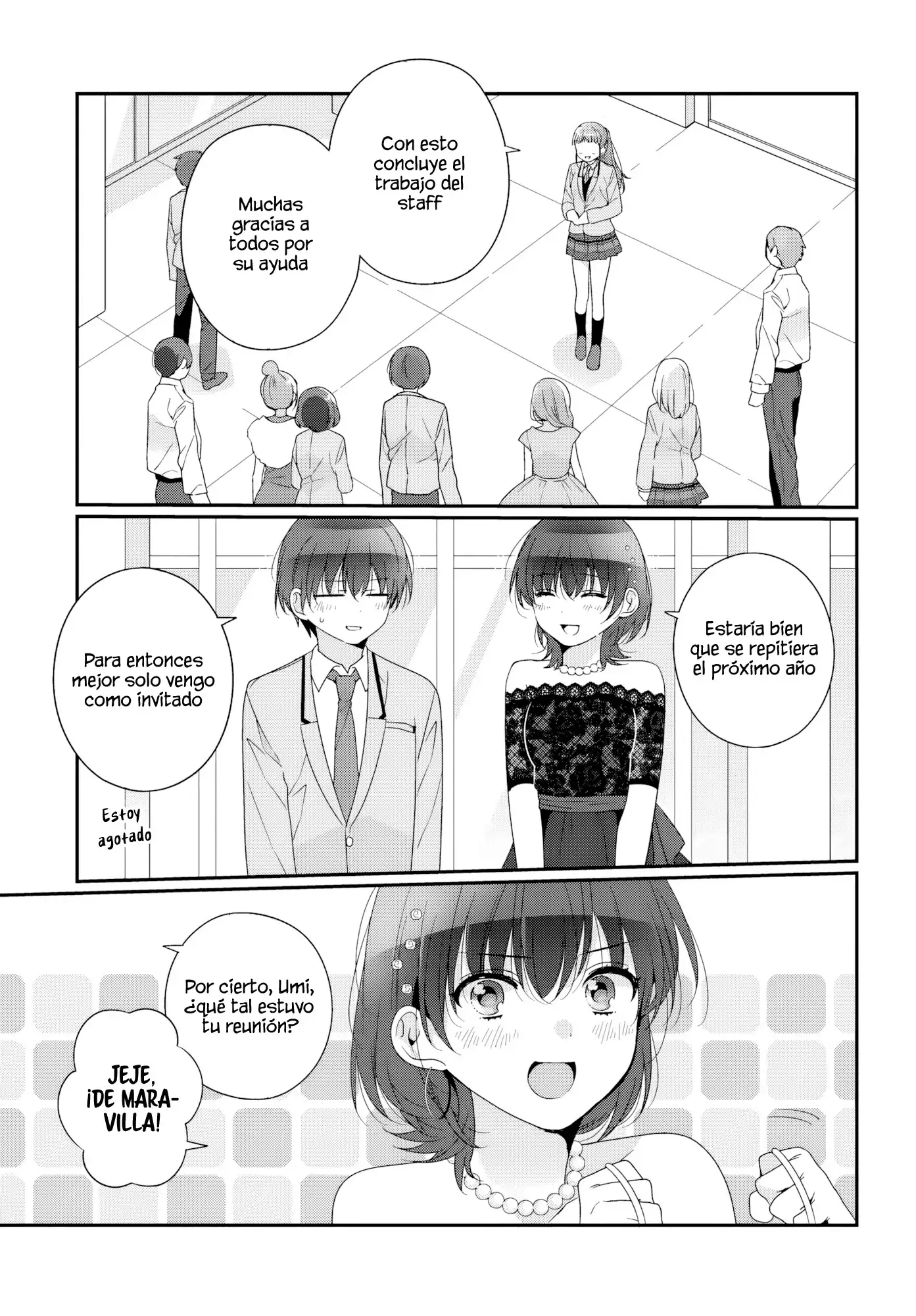 Class de 2-banme ni Kawaii Onnanoko to Tomodachi ni Natta capítulo 32.1, página 4