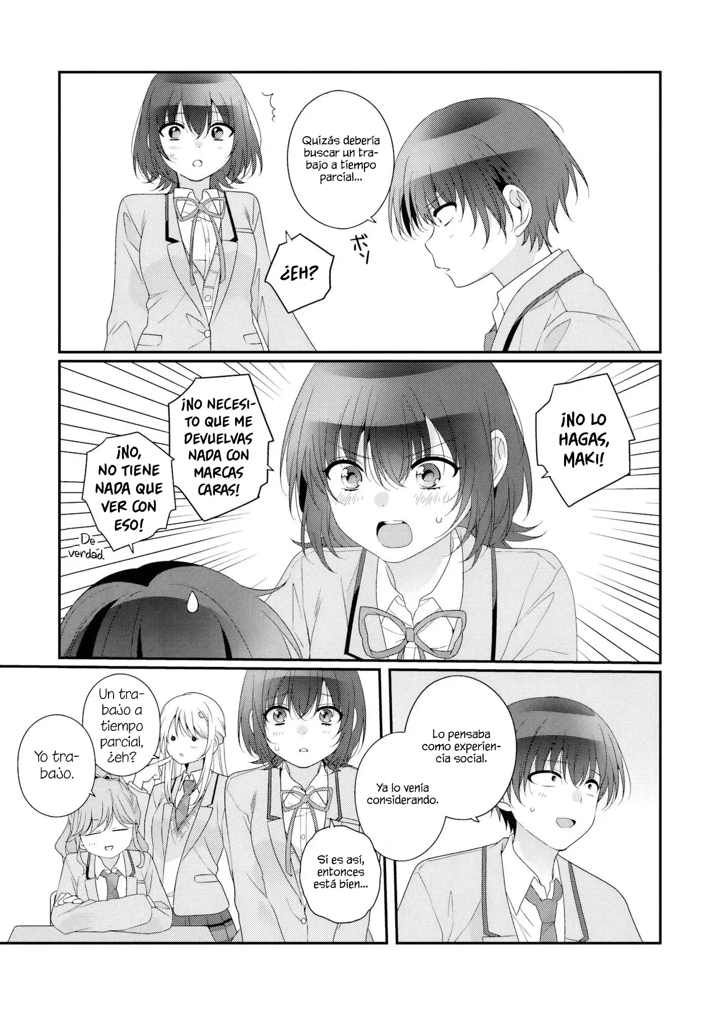 Class de 2-banme ni Kawaii Onnanoko to Tomodachi ni Natta capítulo 37.1, página 8