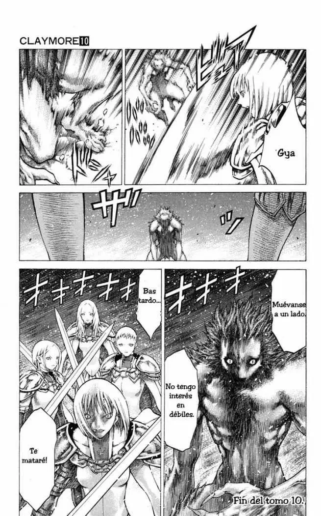Claymore capítulo 57, página 31
