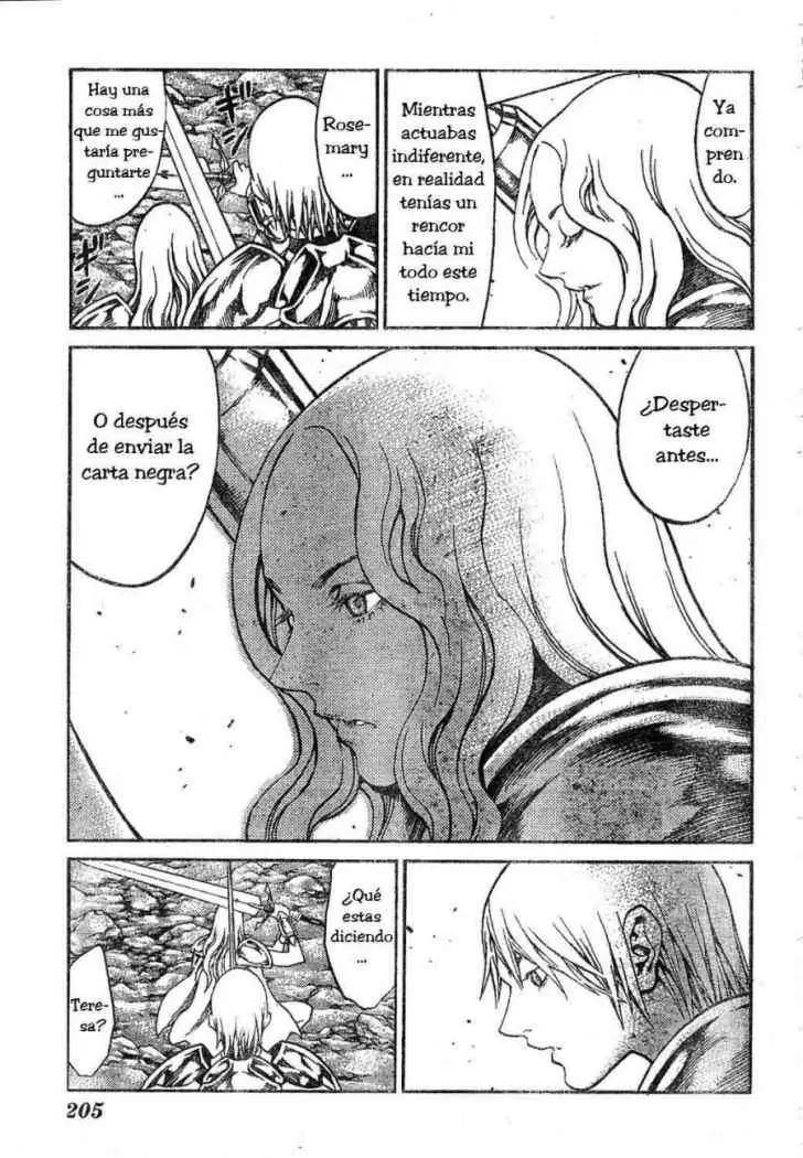 Claymore capítulo 73.1, página 17