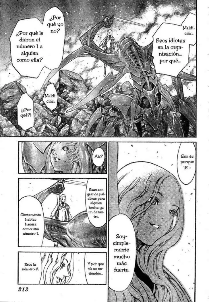 Claymore capítulo 73.1, página 24