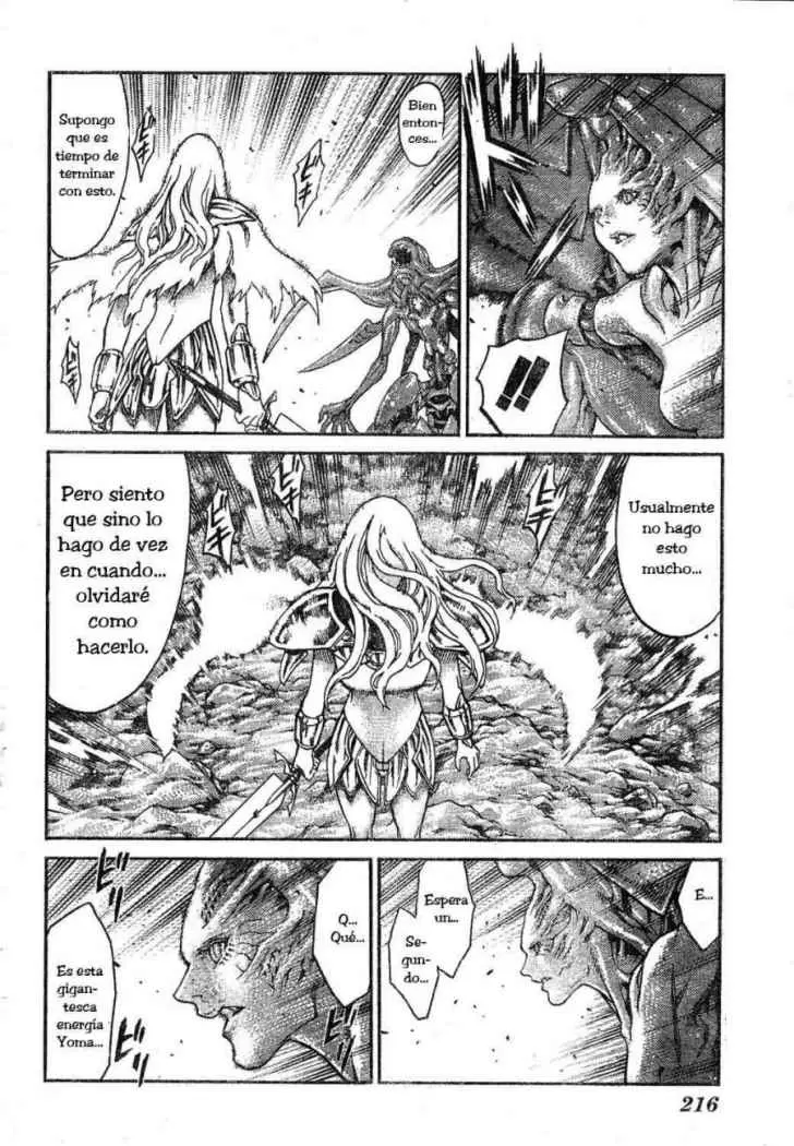Claymore capítulo 73.1, página 27