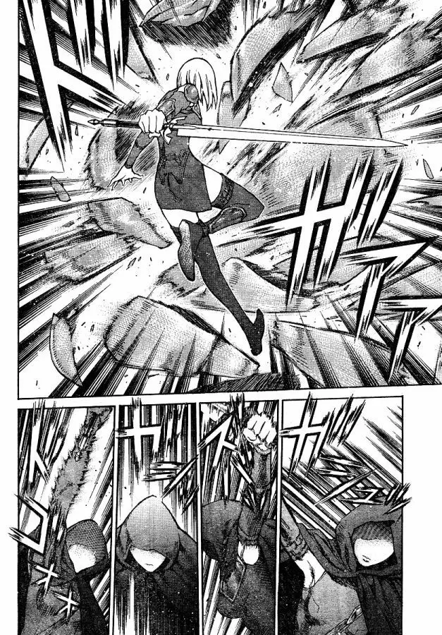 Claymore capítulo 77.1, página 7
