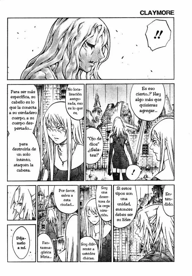 Claymore capítulo 77.1, página 18