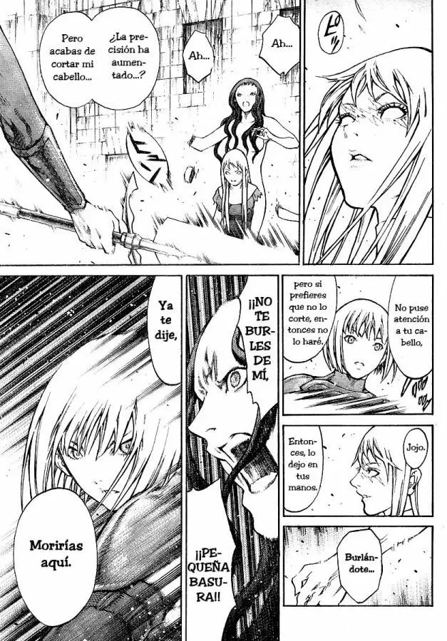 Claymore capítulo 77.1, página 28