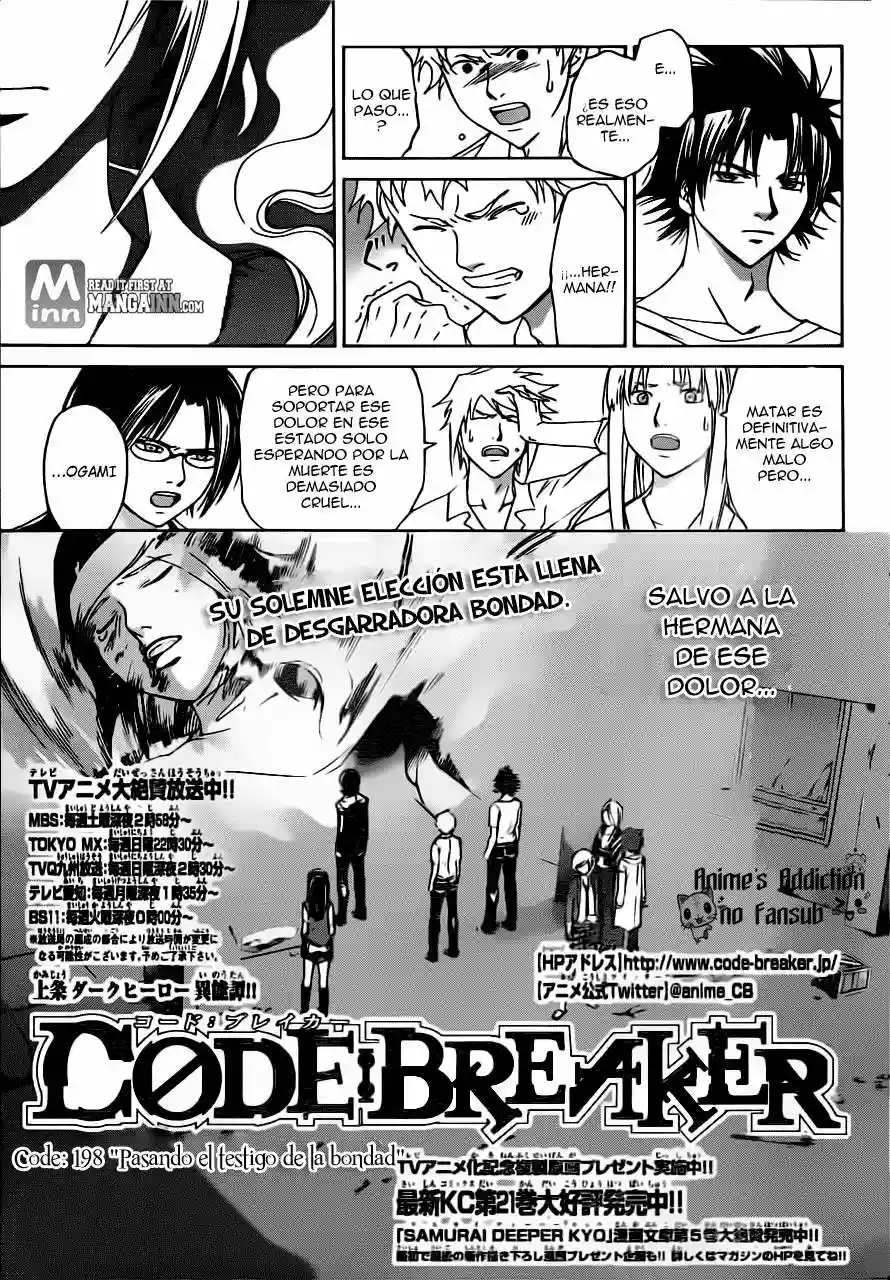 Code:Breaker capítulo 198, página 1