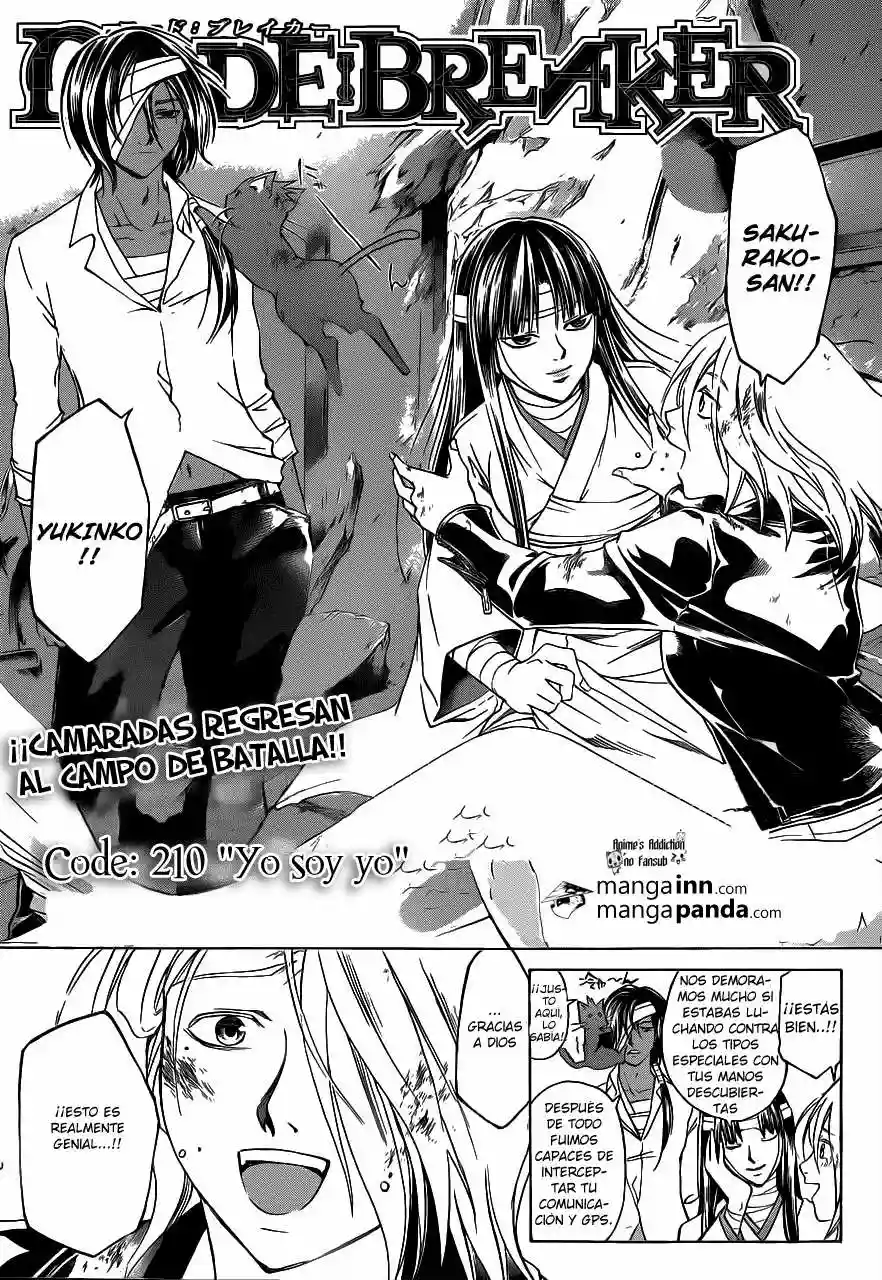 Code:Breaker capítulo 210, página 1