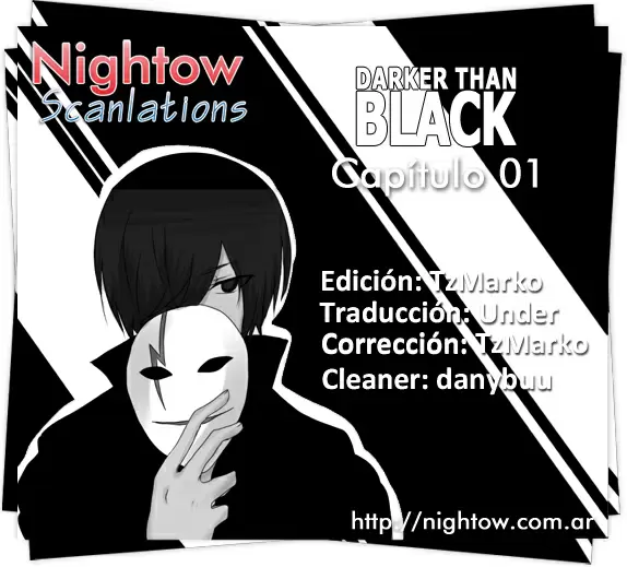 Darker Than Black Shikkoku No Hana capítulo 1, página 1