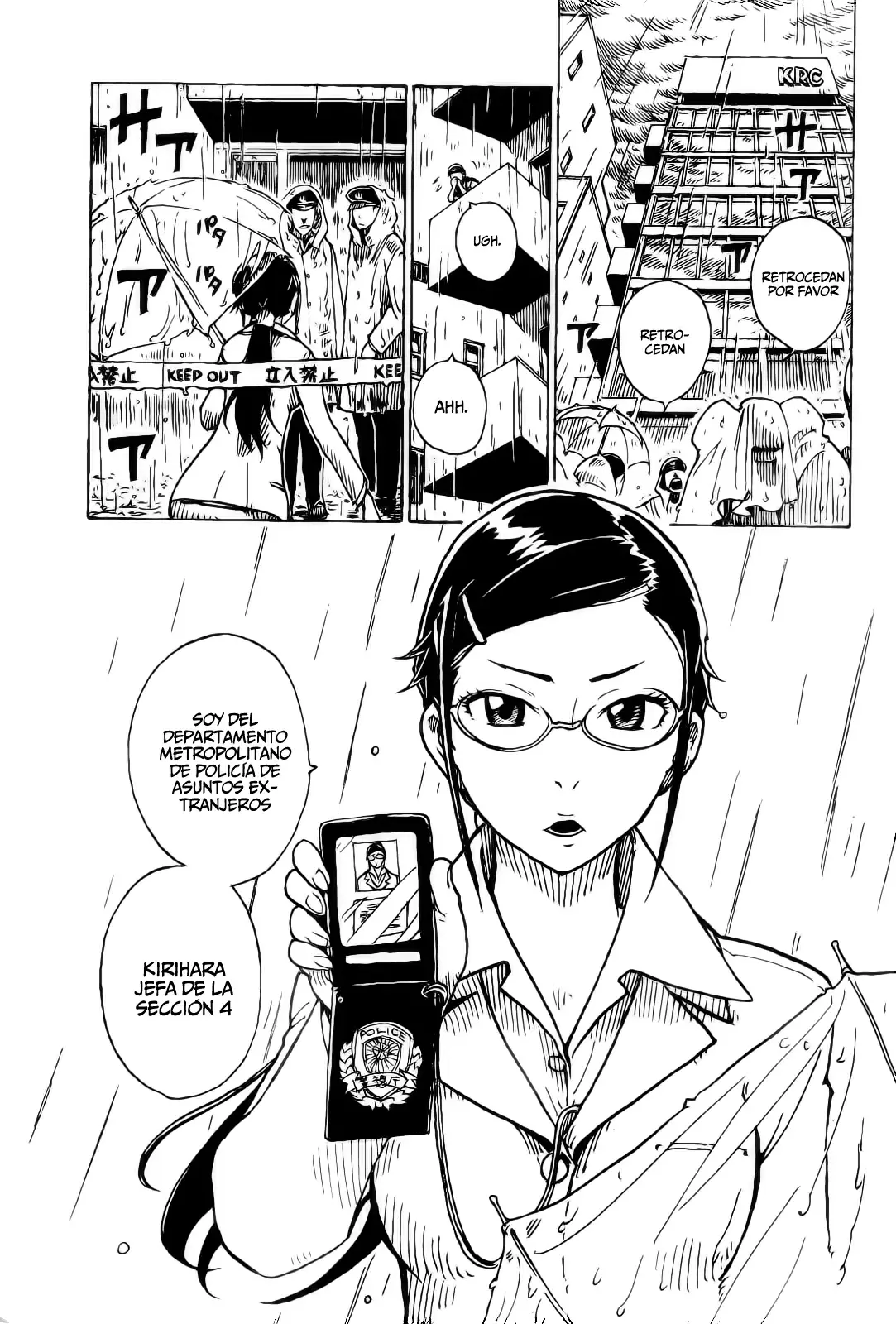 Darker Than Black Shikkoku No Hana capítulo 1, página 4