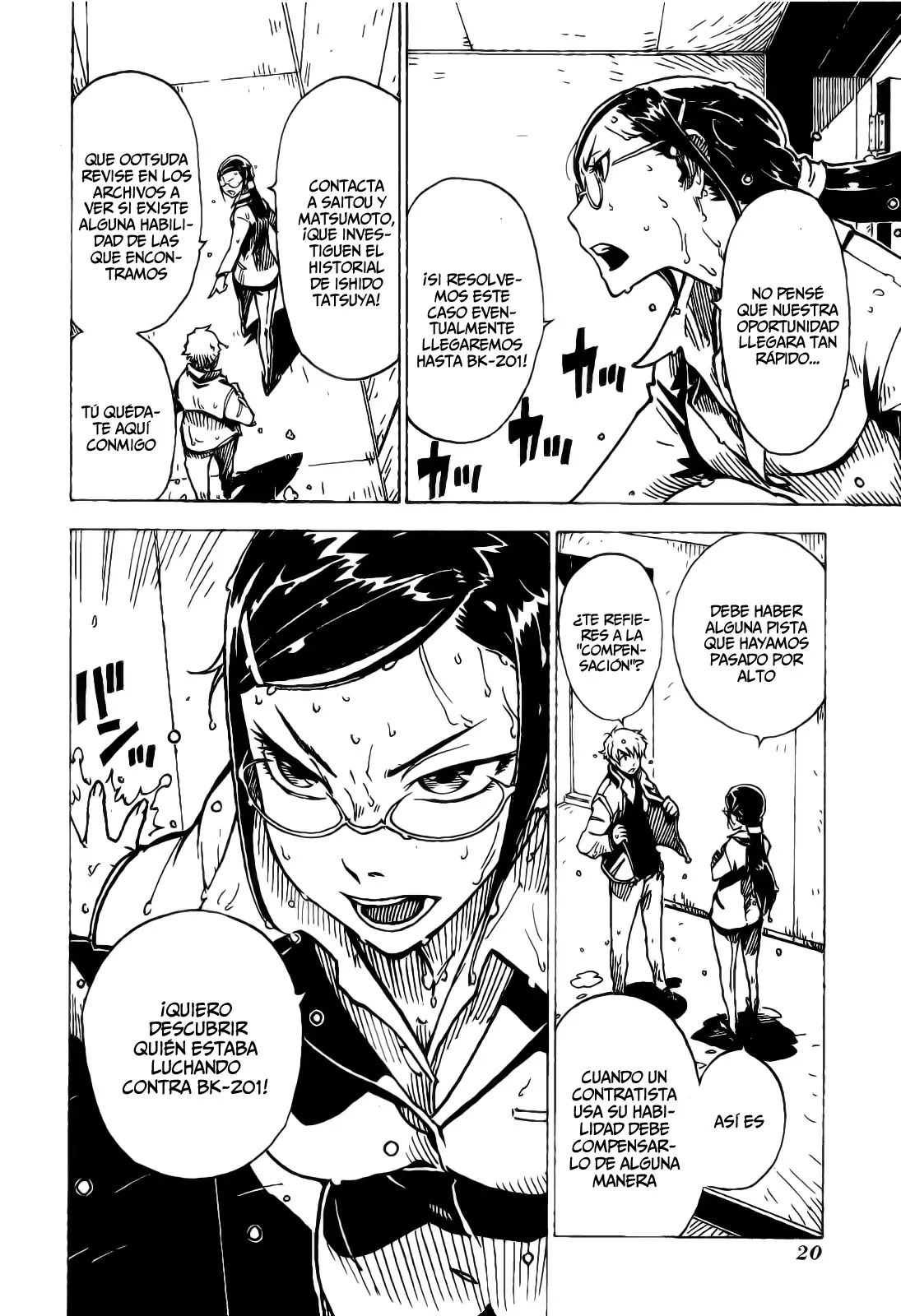 Darker Than Black Shikkoku No Hana capítulo 1, página 18