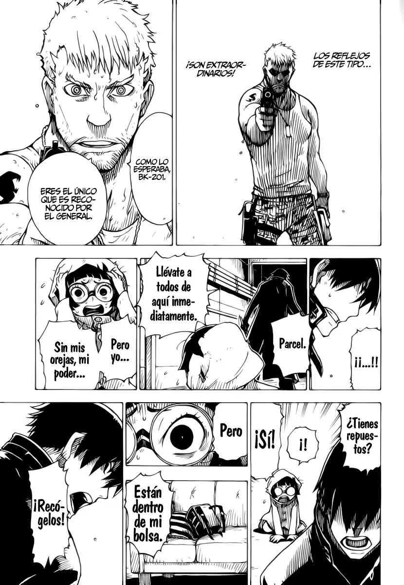 Darker Than Black Shikkoku No Hana capítulo 19, página 22