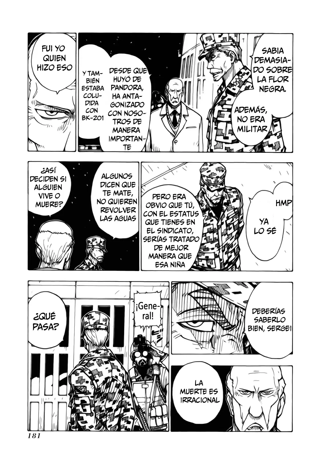 Darker Than Black Shikkoku No Hana capítulo 24, página 13
