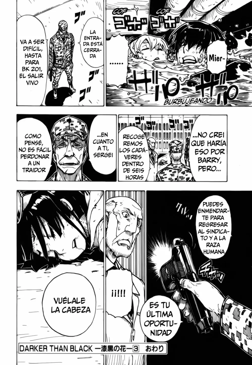Darker Than Black Shikkoku No Hana capítulo 24, página 22