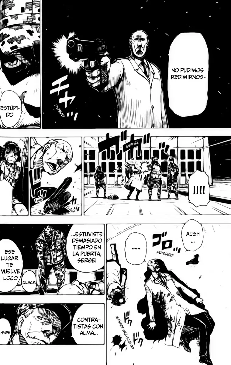 Darker Than Black Shikkoku No Hana capítulo 25, página 14