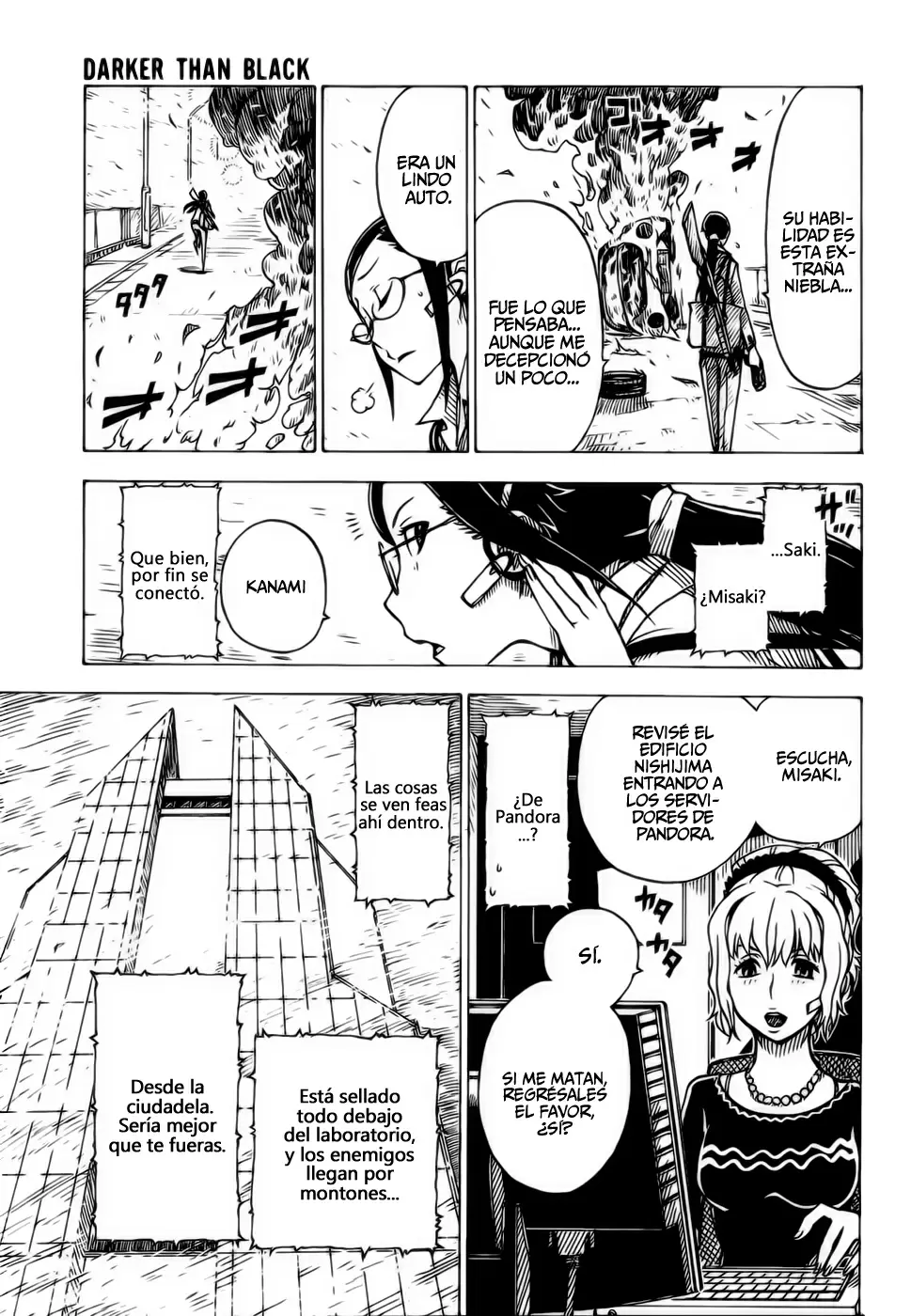 Darker Than Black Shikkoku No Hana capítulo 29, página 8
