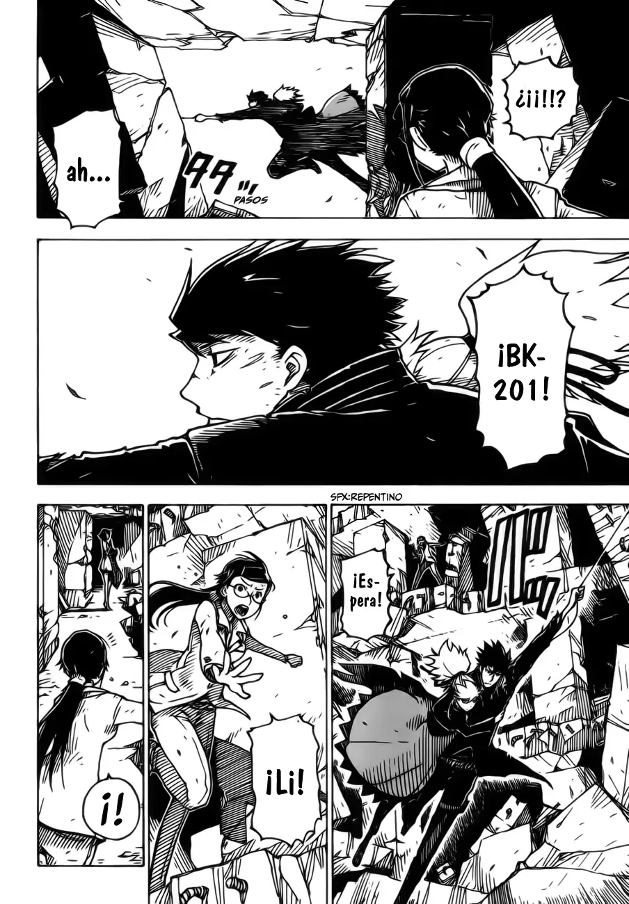 Darker Than Black Shikkoku No Hana capítulo 33, página 20