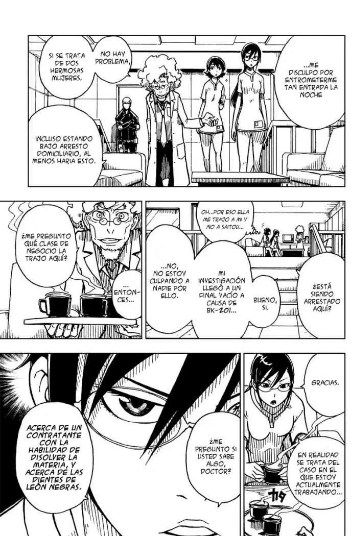 Darker Than Black Shikkoku No Hana capítulo 4, página 23