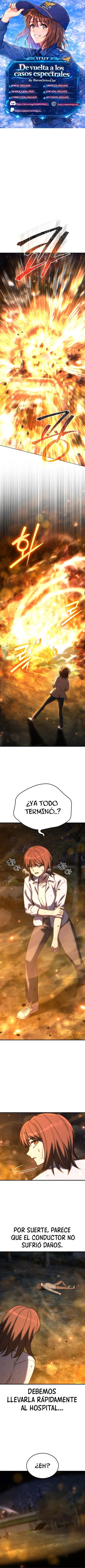 De vuelta a los casos espectrales capítulo 3, página 1