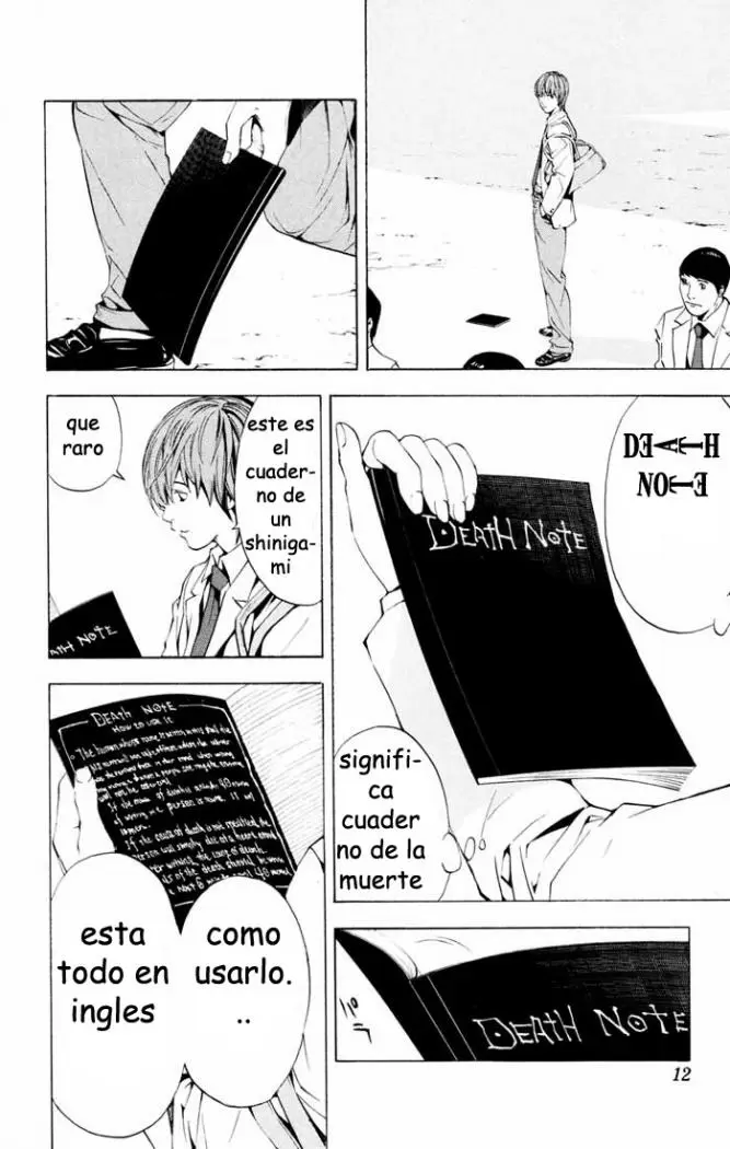 Death Note capítulo 1, página 9