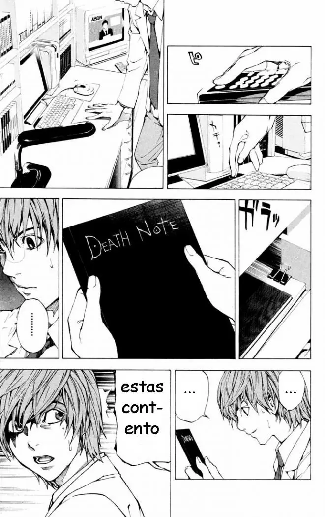 Death Note capítulo 1, página 14