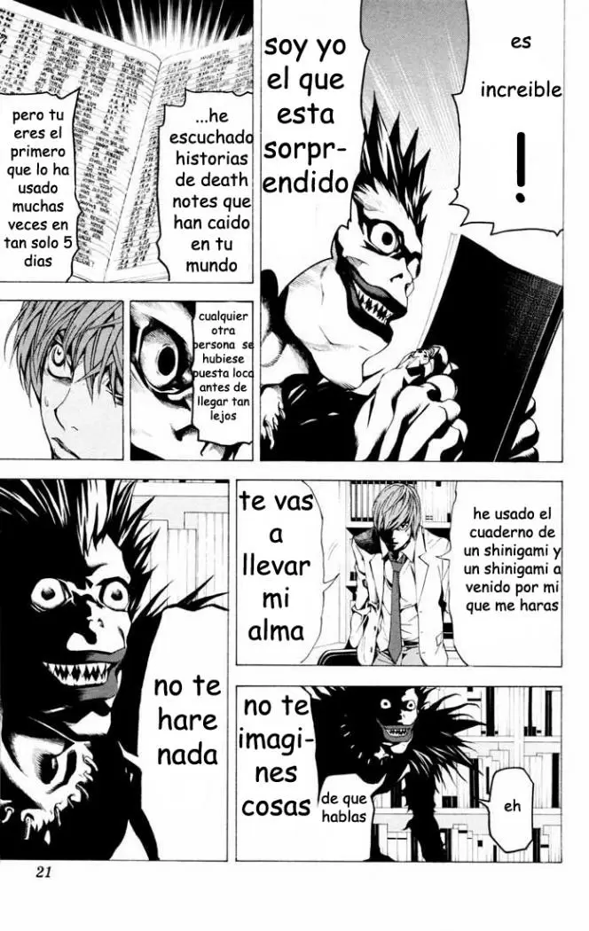 Death Note capítulo 1, página 18
