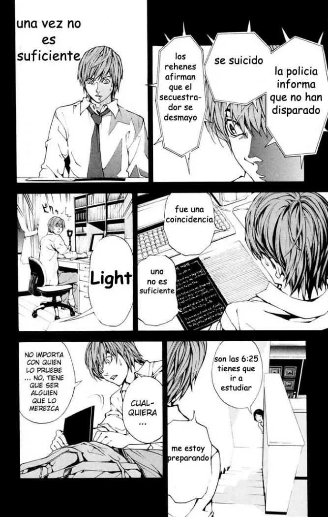 Death Note capítulo 1, página 31
