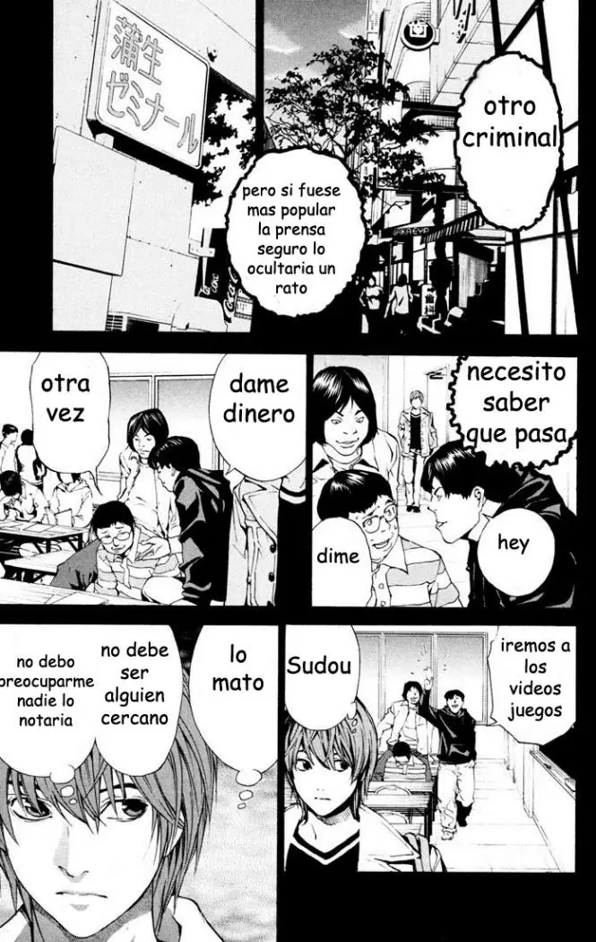 Death Note capítulo 1, página 32