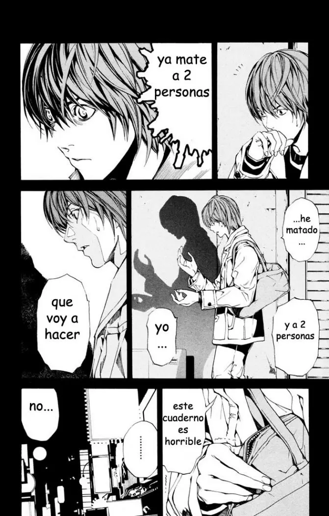 Death Note capítulo 1, página 39