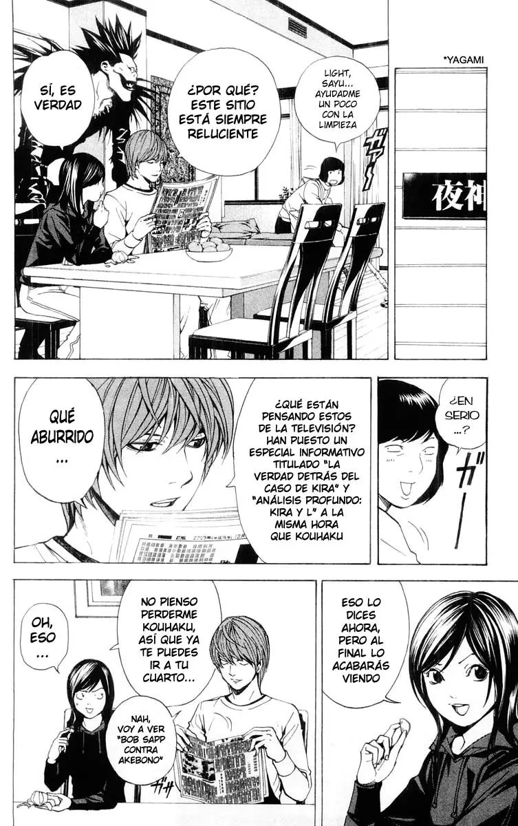 Death Note capítulo 10, página 5