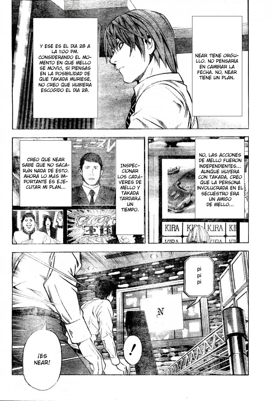 Death Note capítulo 100, página 6