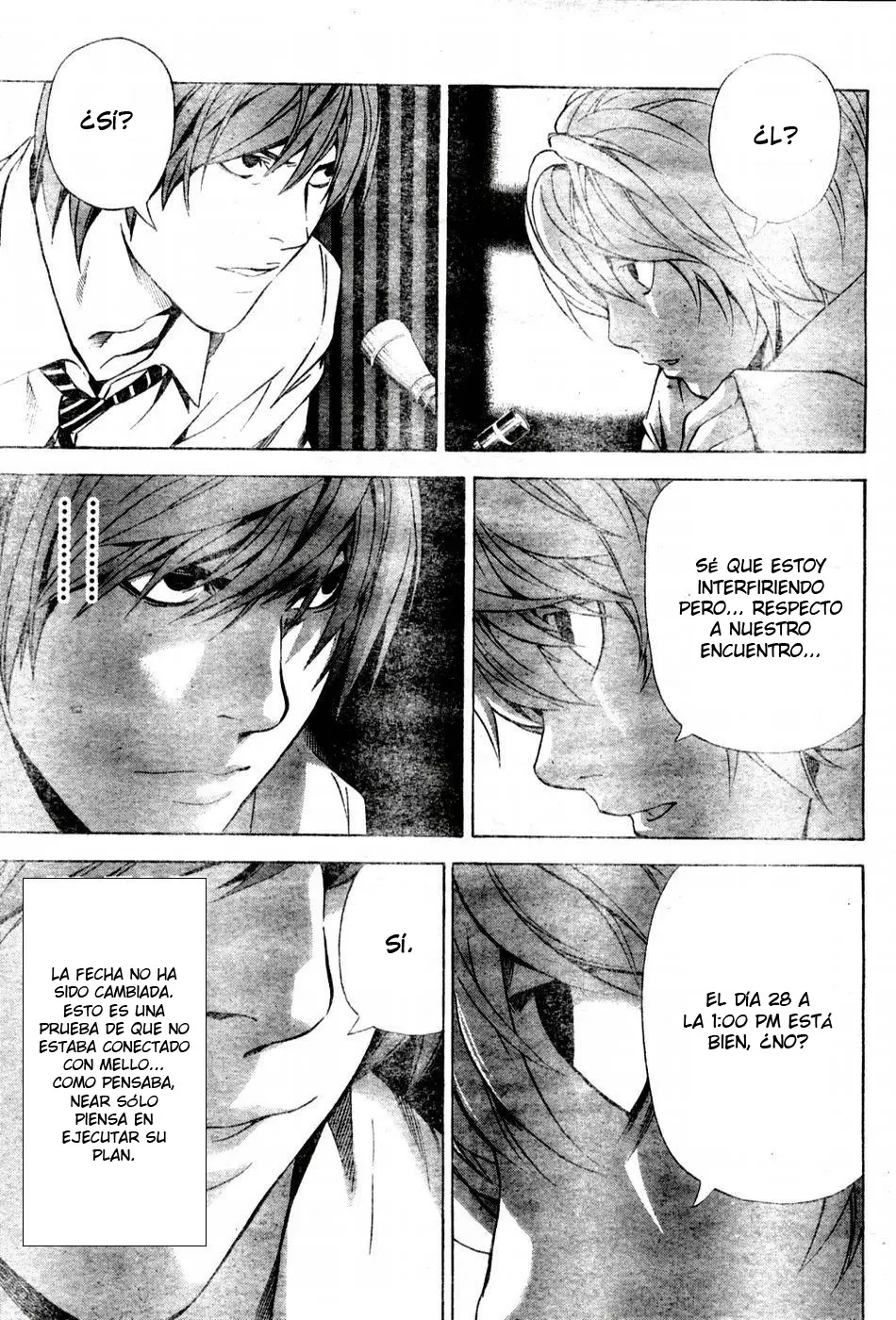 Death Note capítulo 100, página 7
