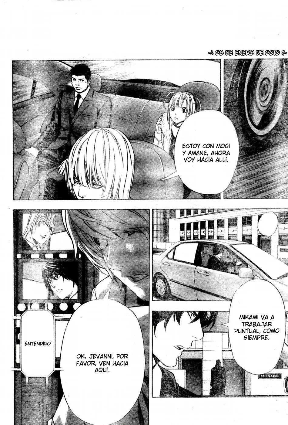 Death Note capítulo 100, página 10