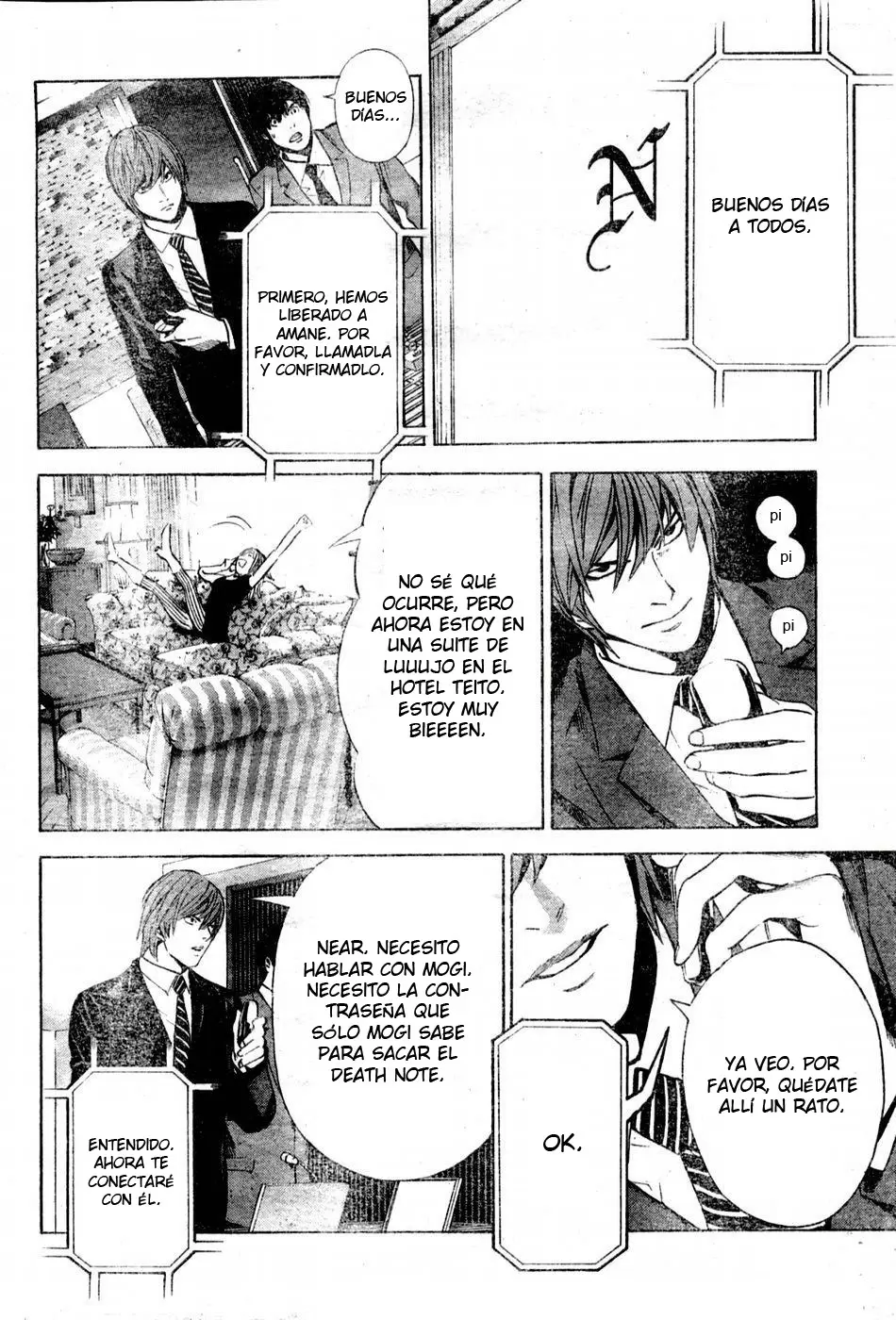 Death Note capítulo 100, página 12